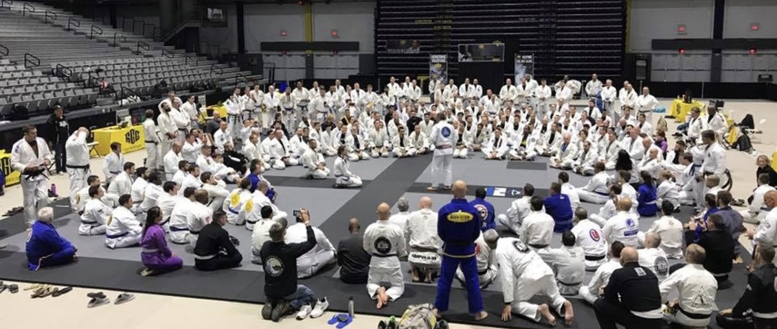 Rickson Gracie seminar New York 2017.