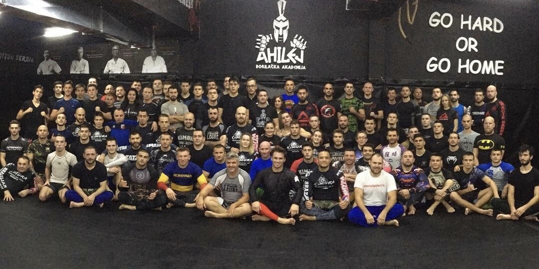 Clark Gracie seminar, Kimura BJJ Beograd 2018.