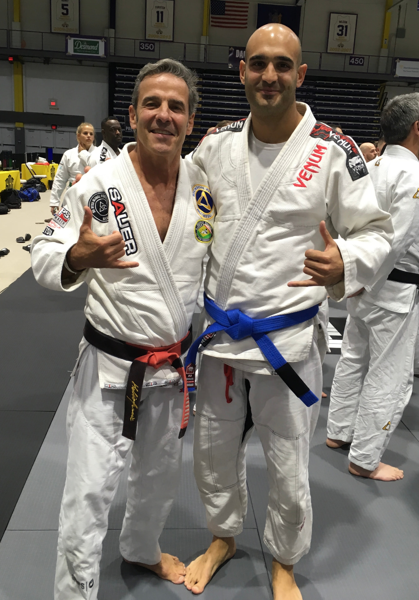 Pedro Sauer, koralni pojas 8. stepen BJJ